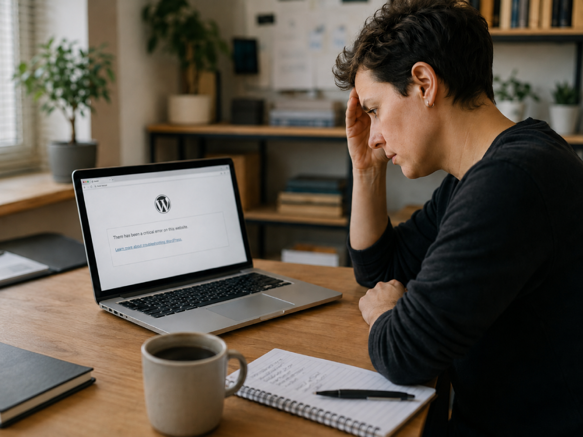 Don't panic! Most WordPress errors look much scarier than they actually are.