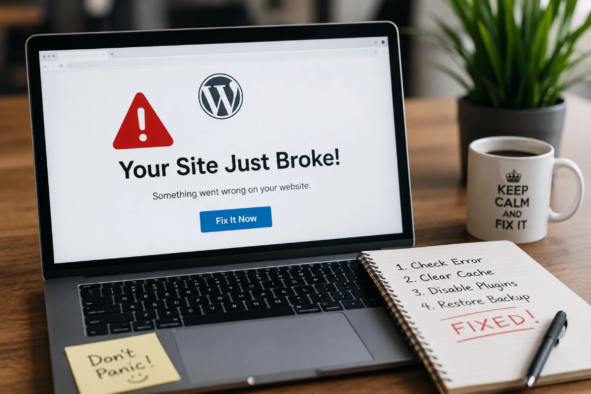 Why Your WordPress Site Just Broke (And How to Fix It Fast)