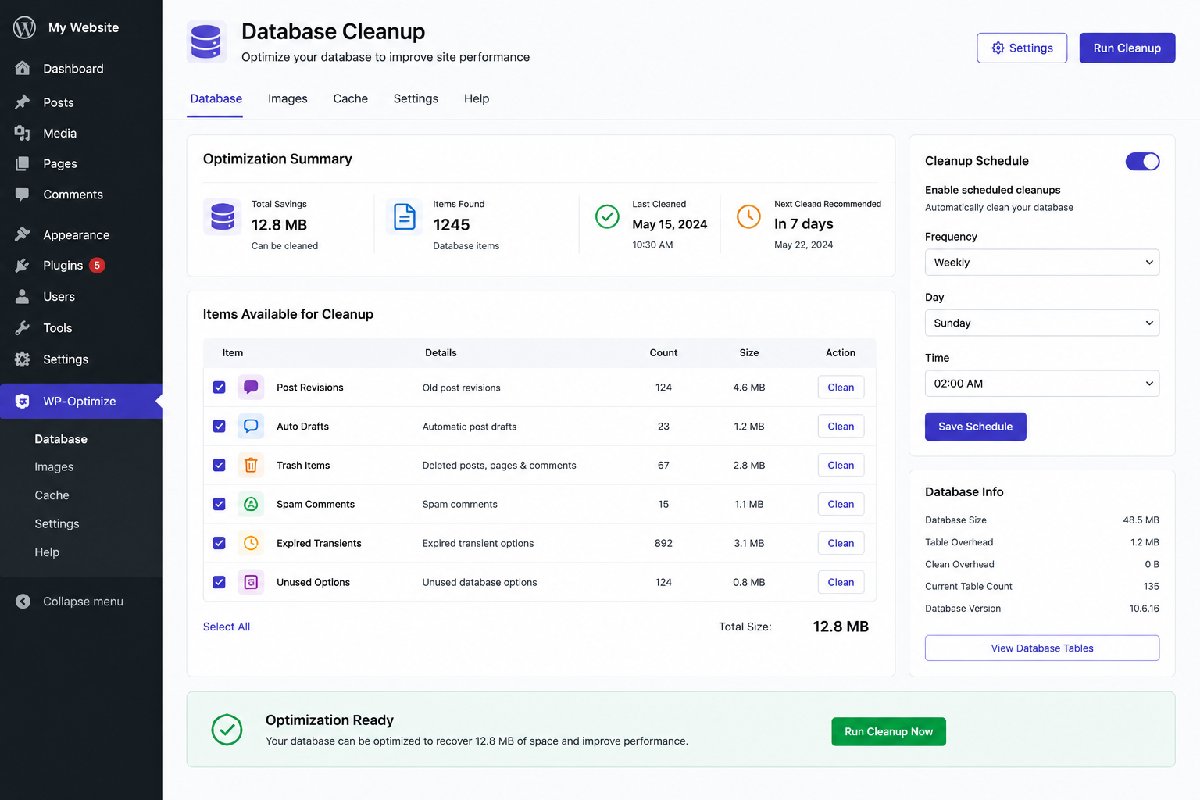 Concept image of sweeping or cleaning up digital files.